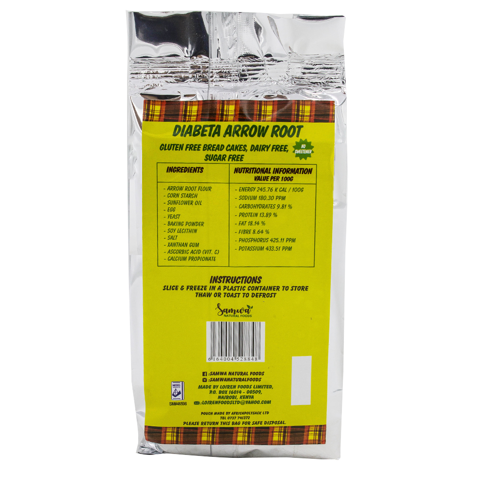 Diabeta Arrow Root Bread thumbnail 2